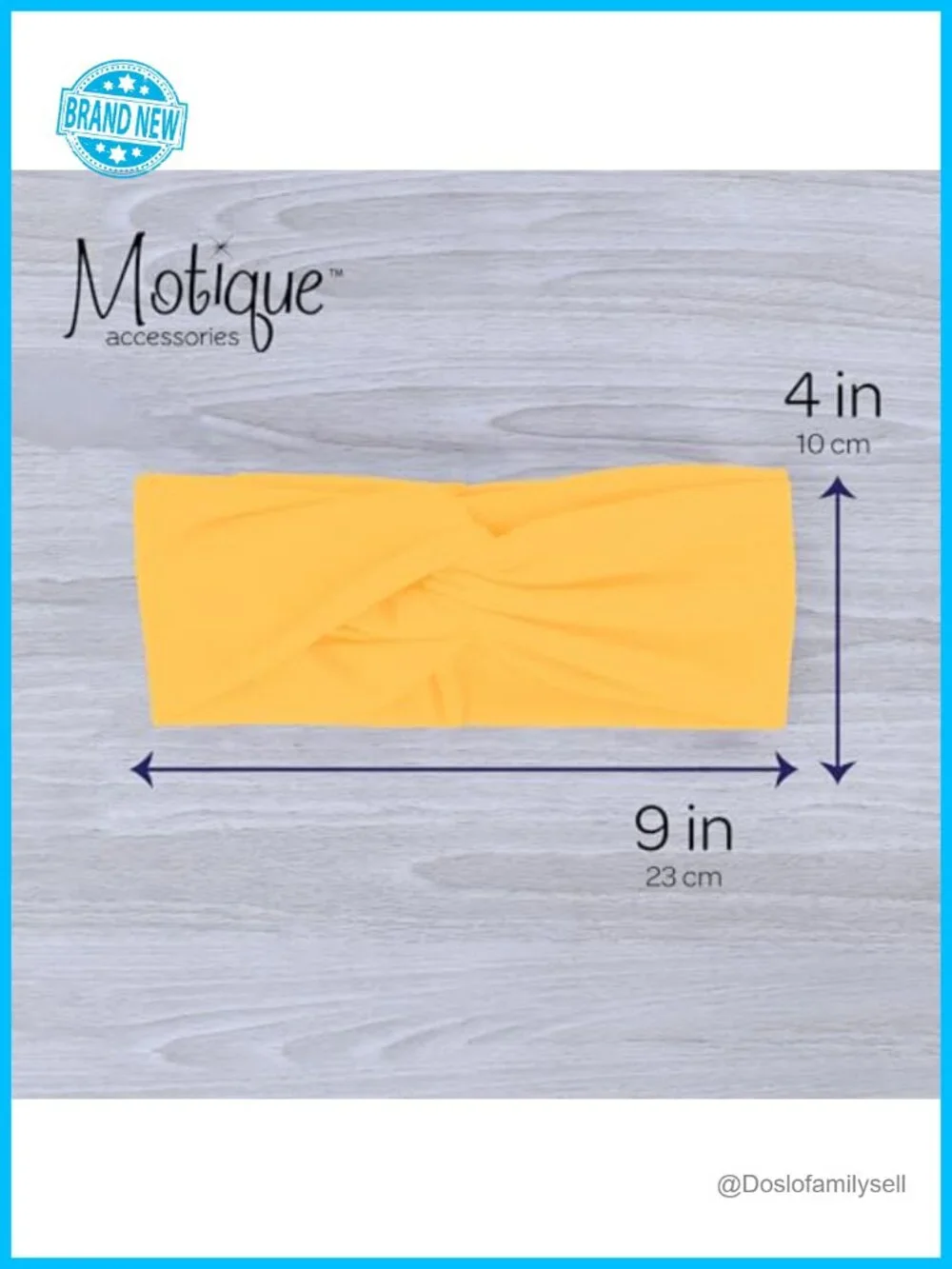 Wide Twist Turband Headwrap Hair Band for Women with Spandex
